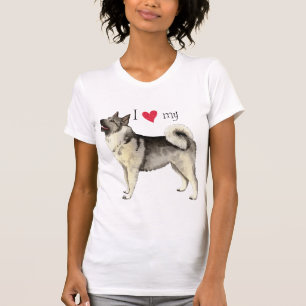I Love my Norwegian Elkhound T-Shirt