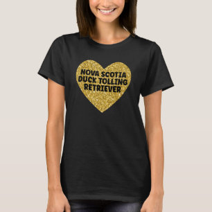 I Love My Nova Scotia Duck Tolling Retriever Dog M T-Shirt