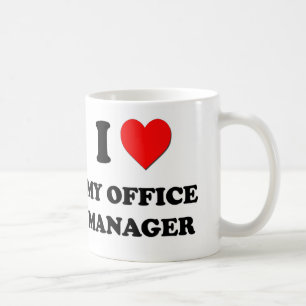 I love My Office Manager Coffee Mug