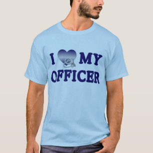 I Love My Officer T-Shirt