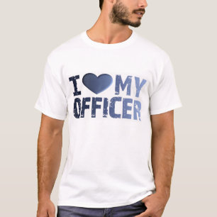 I Love My Officer T-Shirt