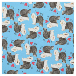 Old English Sheepdog Craft Supplies Zazzle Co Uk