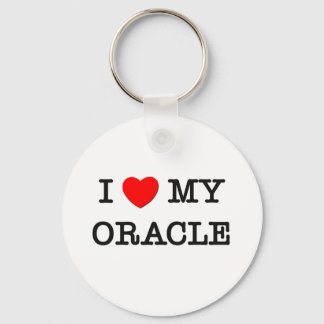 I Love My ORACLE Key Ring