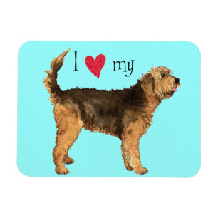 I Love my Otterhound Magnet