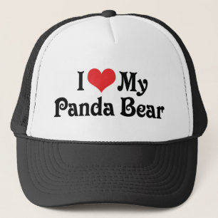 I Love My Panda Bear Trucker Hat