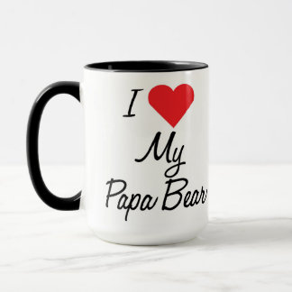 I love my Papa Bear Coffee Mug
