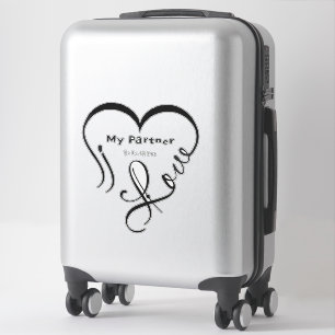 I Love My Partner - You Are My Home Throw Pillow