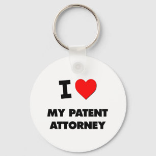 I love My Patent Attorney Key Ring
