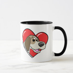 I Love my PBGV Mug