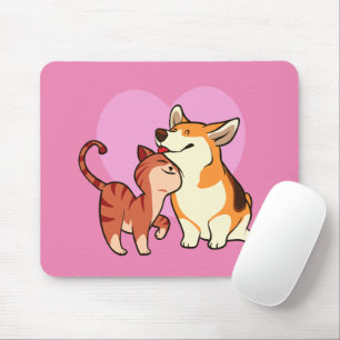 I Love My Pet   Cat and Dog Lover Mouse Mat
