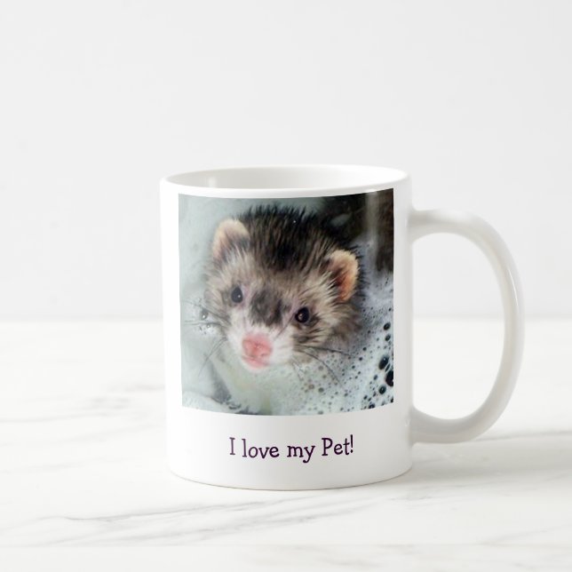 I love my Pet! Coffee Mug (Right)