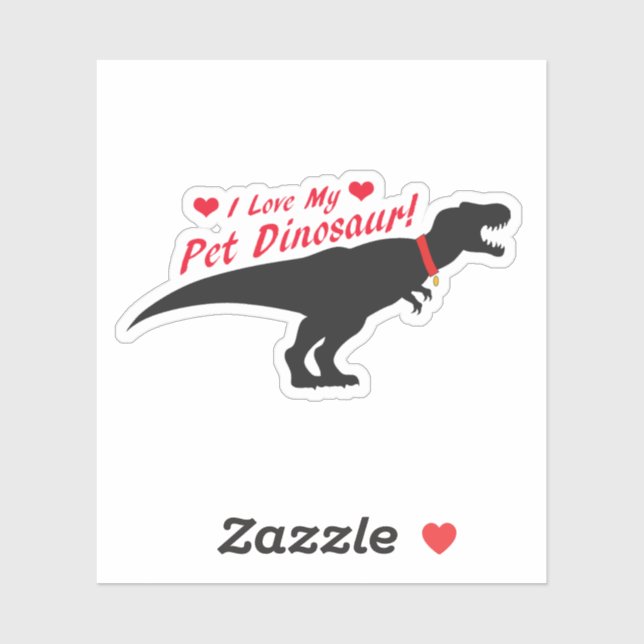 I Love My Pet Dinosaur (Sheet)