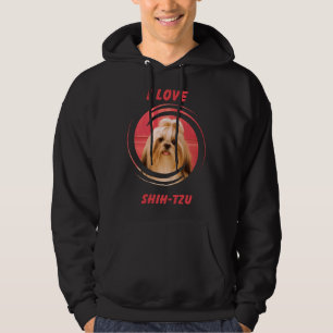 I Love My Pet Dog Shih Tzu House Child Hoodie