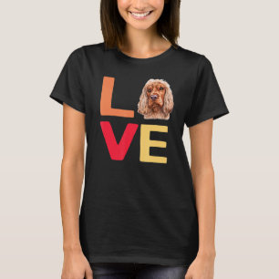 I Love My Pet English Cocker Spaniel Dog-Fun With  T-Shirt