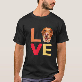 I Love My Pet Labrador Dog-Fun With Animals T-Shirt