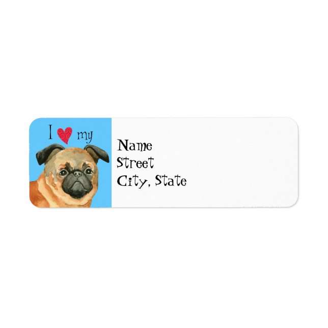 I Love my Petit Brabancon (Front)