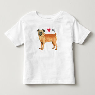 I Love my Petit Brabancon Toddler T-Shirt