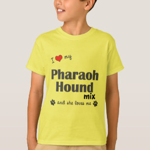 I Love My Pharaoh Hound Mix (Female Dog) T-Shirt