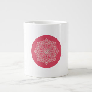 I Love My Pink Life Silent ASMR Art Large Coffee Mug