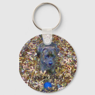 I love my Pit Bull Key Ring