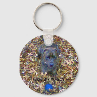 I love my Pit Bull Key Ring