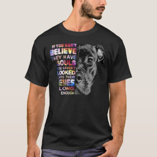 I Love My Pitbull Woman Love Her Pitbull 159 T-Shirt