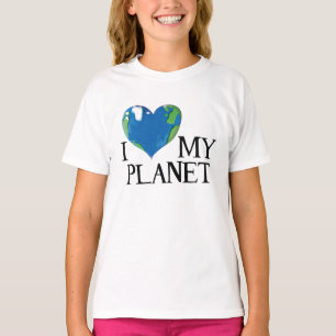 I love my planet kids shirt