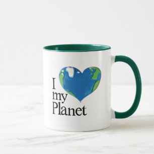 i love my planet mug