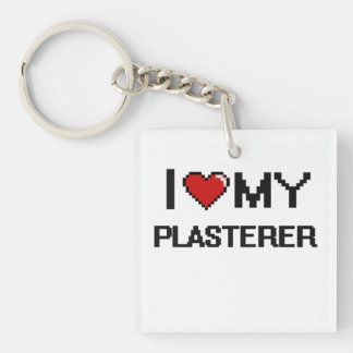 I love my Plasterer Key Ring