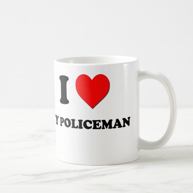 I love My Policeman Coffee Mug (Right)