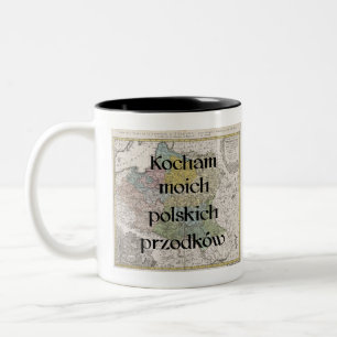 I Love My Polish Ancestors   Custom Mug