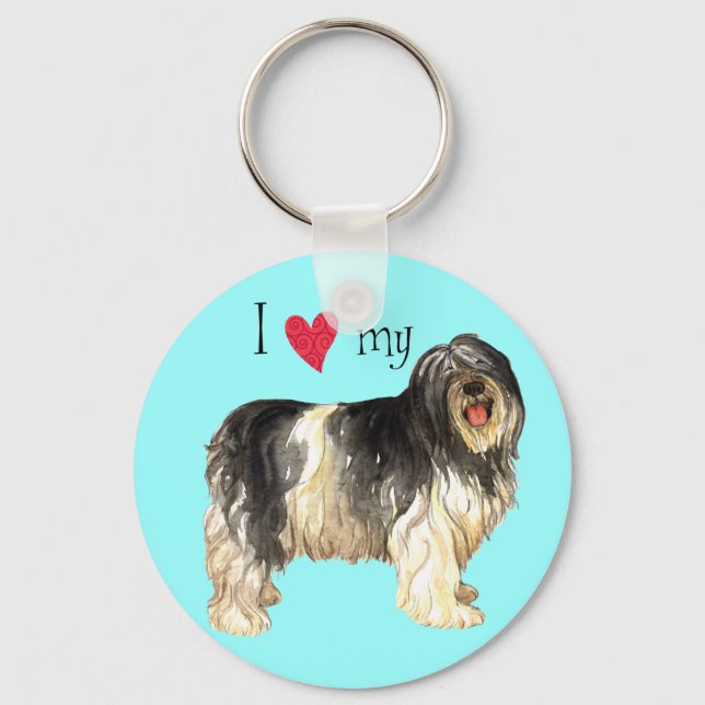 I Love my PON Key Ring (Front)