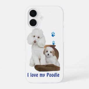 I love my Poodle iPhone 16 Case