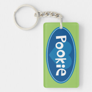 I Love My Pookie Key Ring