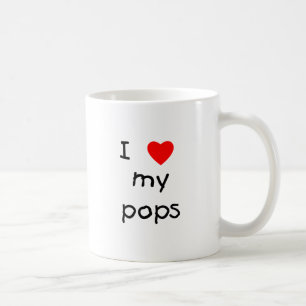 I Love My Pops Coffee Mug