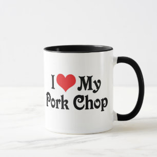 I Love My Pork Chop Mug