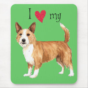 I Love my Portuguese Podengo Pequeno Mouse Mat