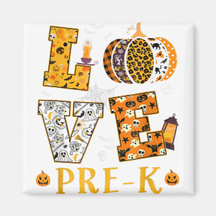 I Love My Pre K Pumpkins Prek Halloween Teacher Magnet