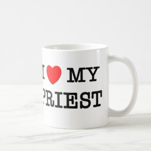 I Love My PRIEST Coffee Mug