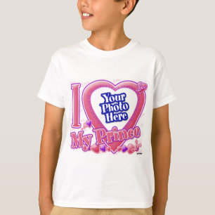 I Love My Prince pink/purple - photo T-Shirt