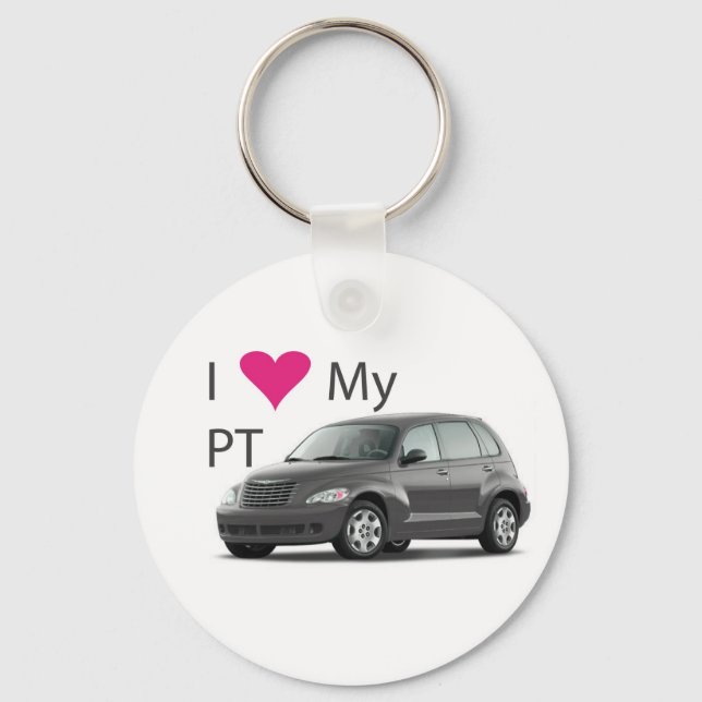 I love my PT (Grey) Key Ring (Front)