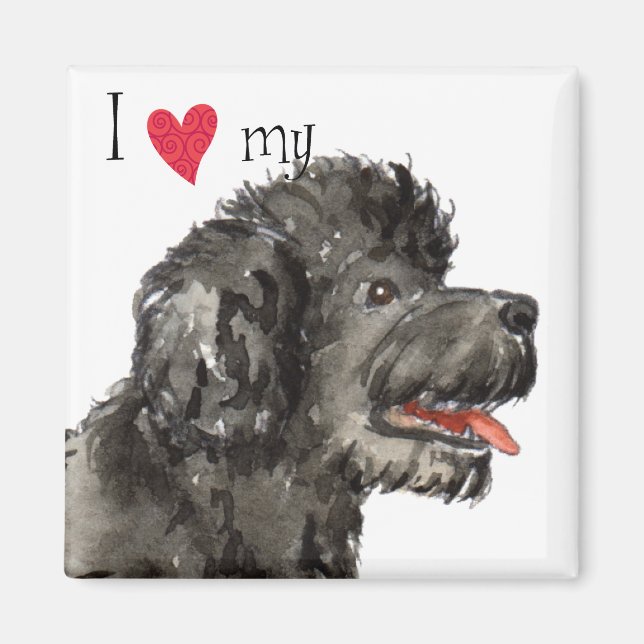 I Love my PWD Magnet (Front)