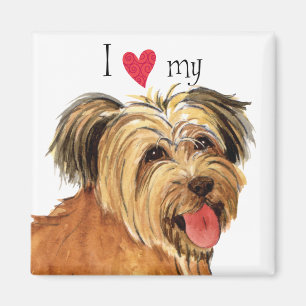 I Love my Pyrenean Shepherd Magnet