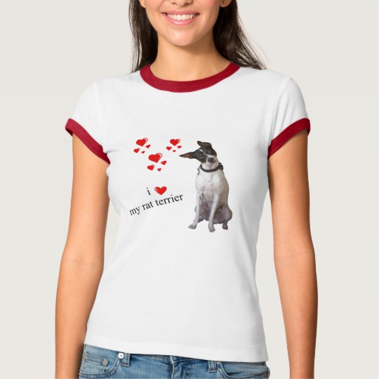 I Love my Rat Terrier T-Shirt