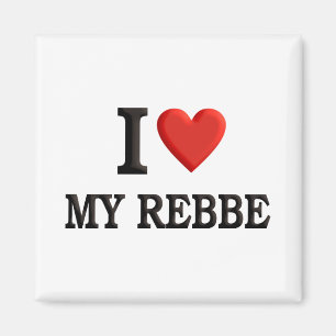 I love My Rebbe Magnet