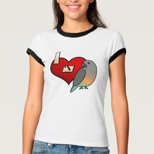 I Love my Red Bellied Parrot T-Shirt