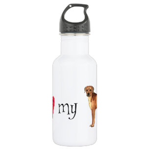 I Love my Rhodesian Ridgeback 532 Ml Water Bottle