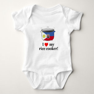 I love my rice cooker baby bodysuit