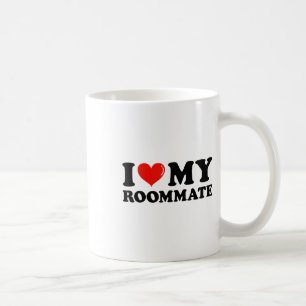 I Love My Roommate - I Heart My Roommate Birthday Coffee Mug