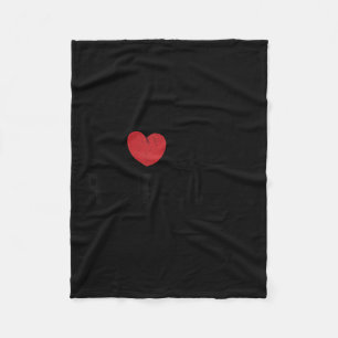 I Love My Roommate Vintage Shirt College Gift  Fleece Blanket